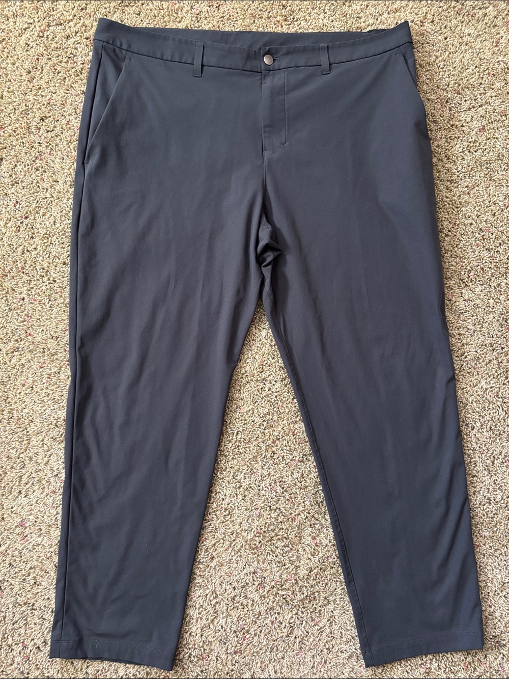 Lululemon Men’s ABC Classic-Fit Trouser Warpstreme Black Size 40 LM5A05S